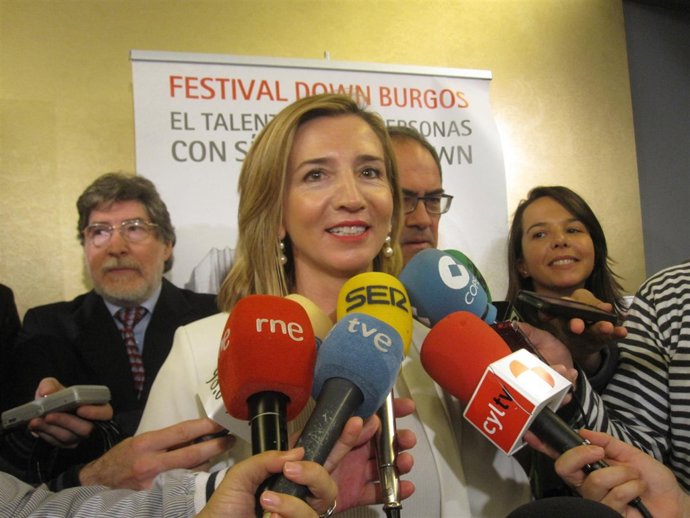 La consejera de Familia de Castilla y León, Alicia García