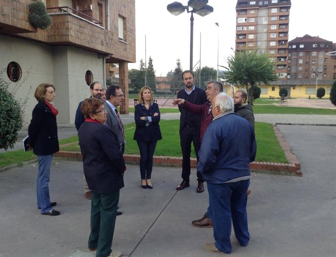 Visita al barrio El Zapatón