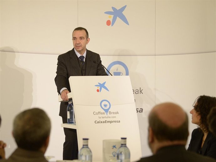 Director territorial de CaixaBank en Aragon y La Rioja, Raúl Marqueta.