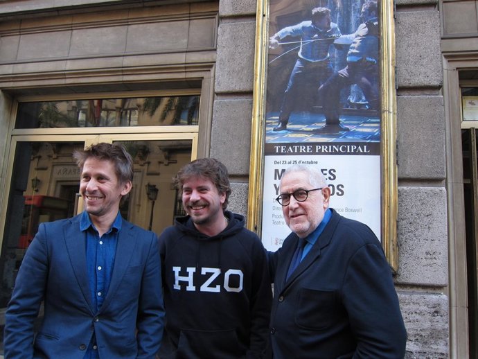 Rodrigo Arribas, Javier Collado e Ignacio Amestoy