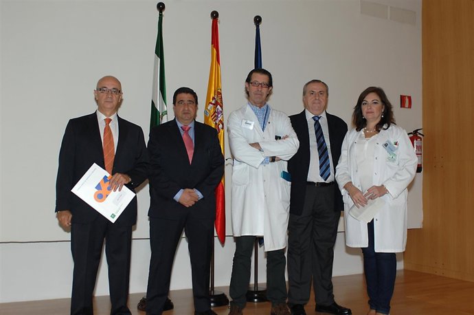 Responsables sanitarios en la presentación del encuentro sobre convulsiones