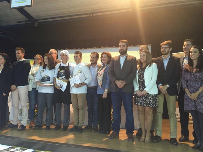 Acto de entrega de los premios