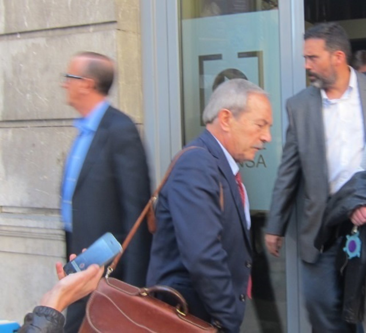 Wenceslao López, tras negociar con los encerrados