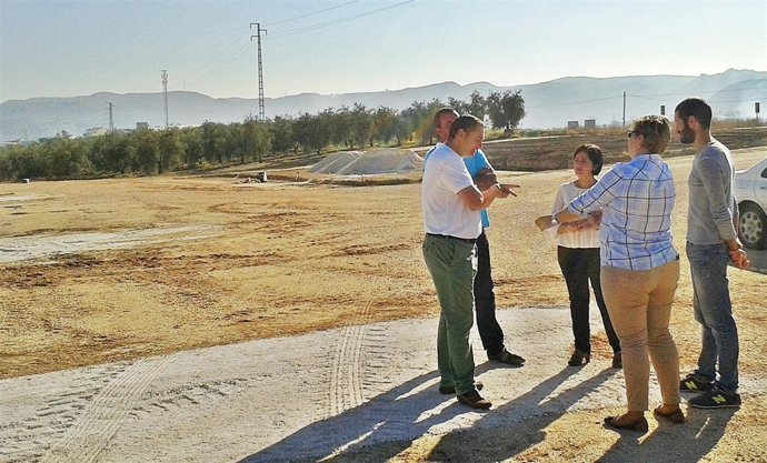 Diputación comprueba los trabajos en Badolatosa