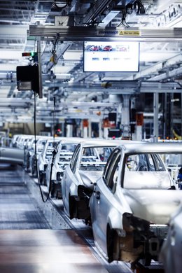 Planta de Volkswagen en Landaben (Navarra).