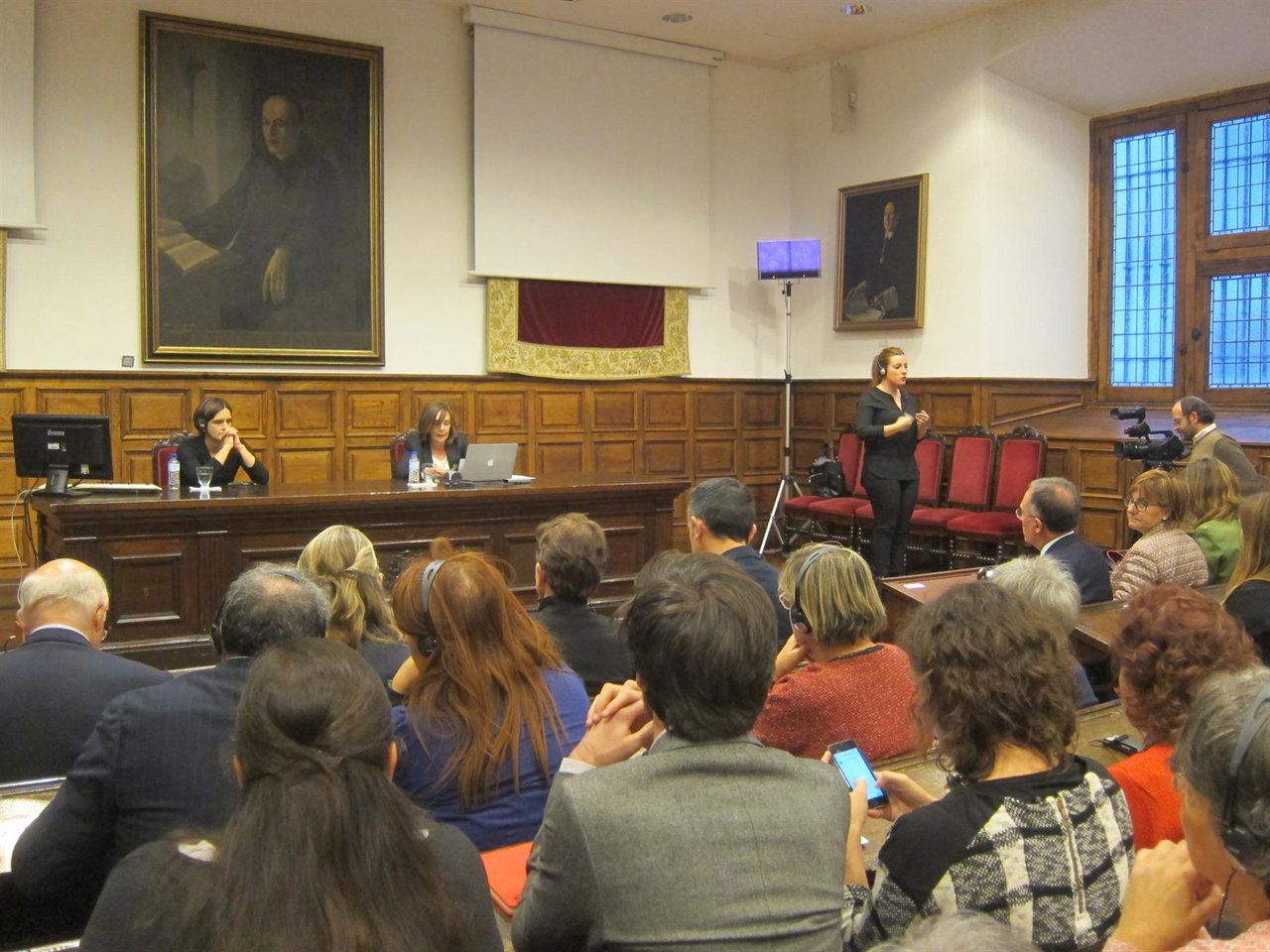 Esther Duflo en la Universidad de Oviedo