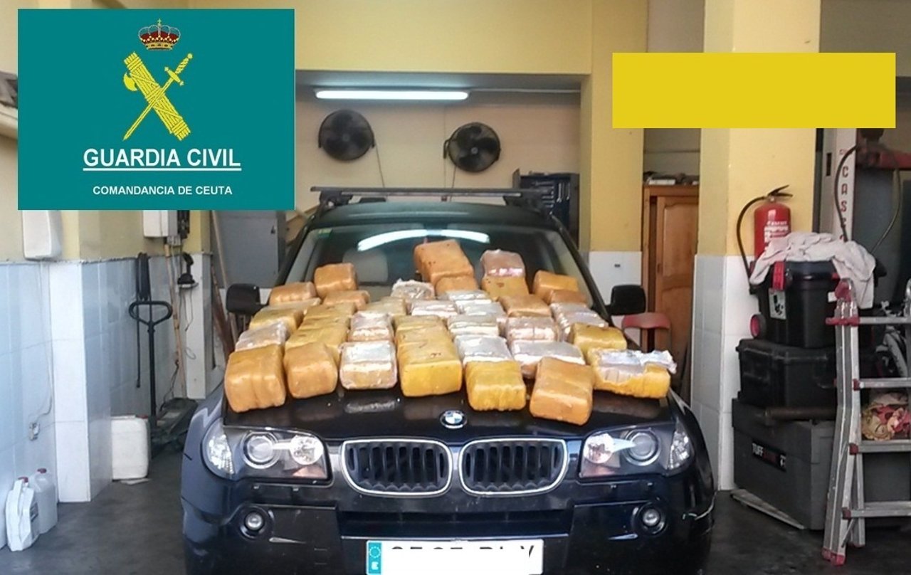 Droga intervenida en Melilla