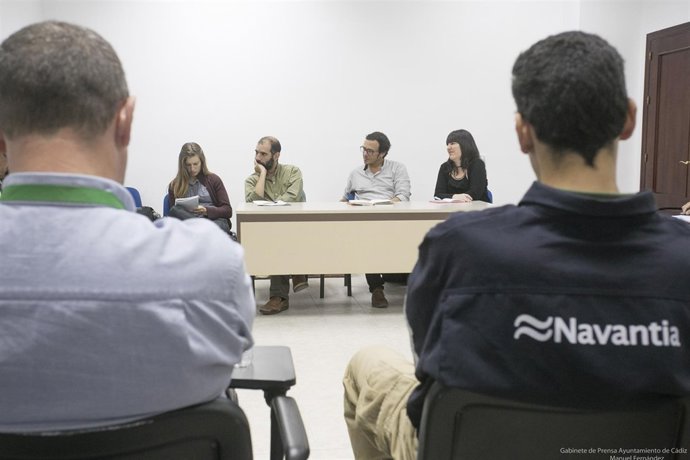 El alcalde de Cádiz se reúne con el comité de empresa de Navantia San Fernando