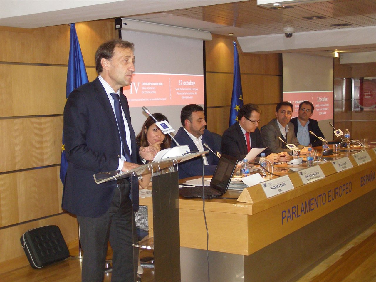  Alberto Gómez Barahona, Rector Universidad Isabel I, En El IV Congreso ANAC