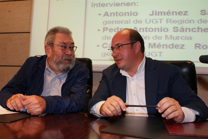 Cñandido Méndez y Pedro Antonio Sánchez
