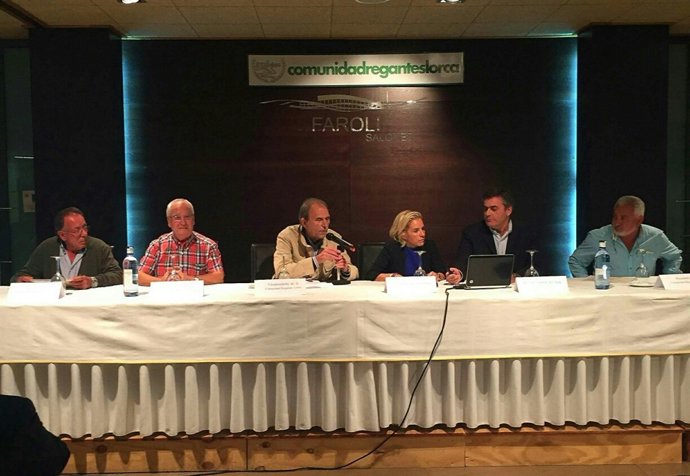 Ón Con Regantes De Lorca, Águilas,