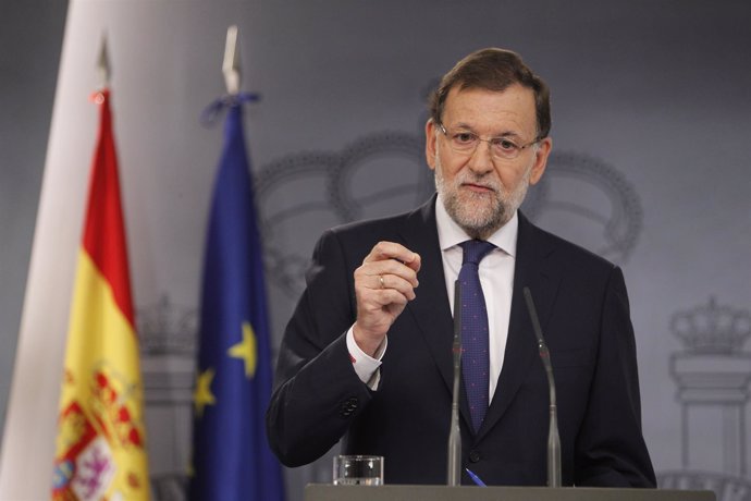 Mariano Rajoy comparece tras las elecciones catalanas