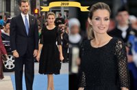 Reina Letizia: su look en los Premios Príncipe de Asturias 2010, vuestro favorito