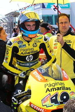 Alex Rins en el GP Australia  2015 