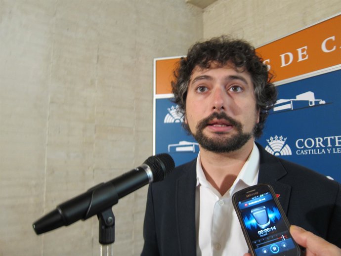 El procurador de IU-Equo. José Sarrión