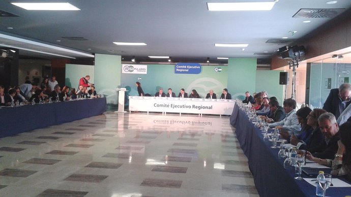Reunión de la Junta Directiva Regional del PP-A, en Jaén, con Pablo Casado