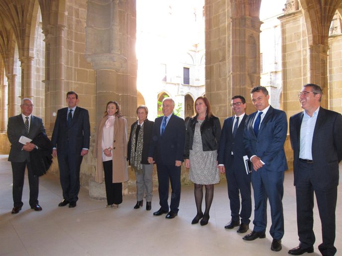 Consejo de Gobierno con Ceniceros en San Millán de la Cogolla