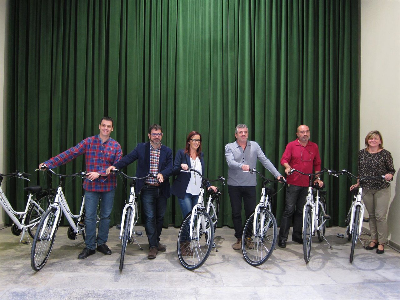 Las nuevas bicicletas adquiridas por la Diputación de Valencia