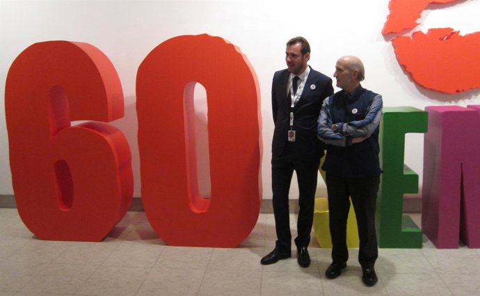 El alcalde de Valladolid, Óscar Puente, junto al director de la Seminci