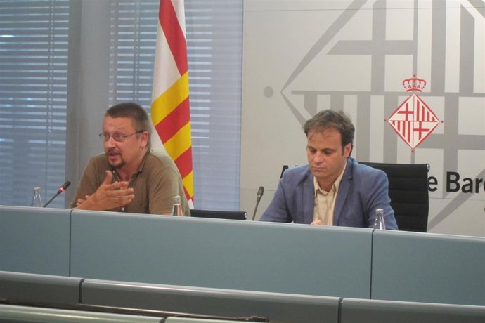 Xavier Domènech (izquierda) y Jaume Asens (Archivo)