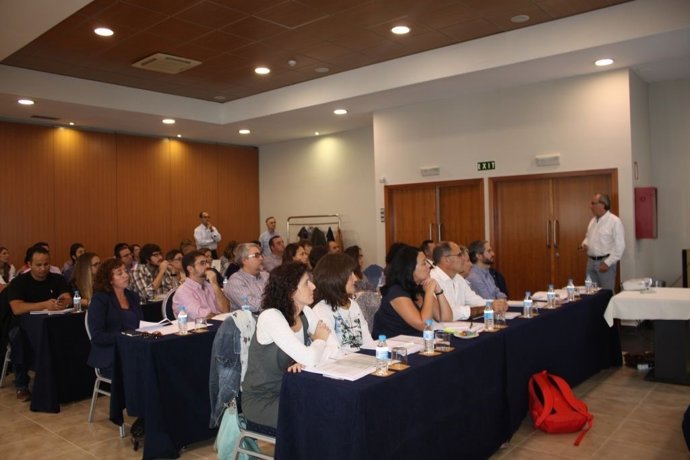 Sanitarios encuentro hospital virgen de la victoria málaga tejidos donación