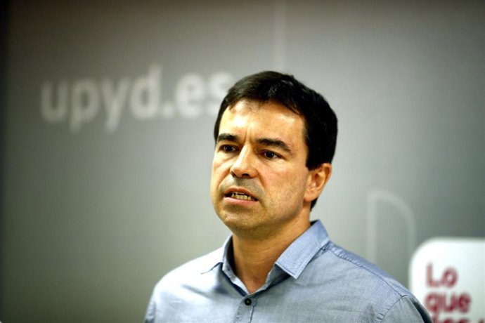 El portavoz nacional de UPYD, Andrés Herzog