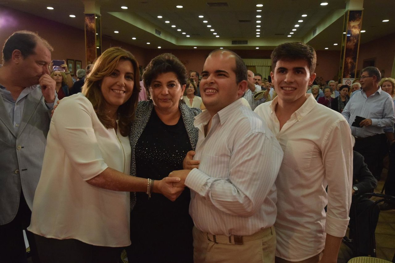 Susana Díaz, en el homenaje a Rufino Campos