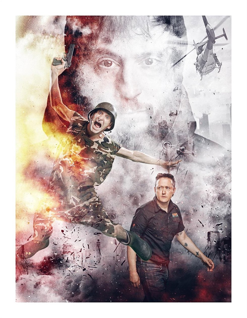 Imagen del musical  'Guerra' de Albert Pla