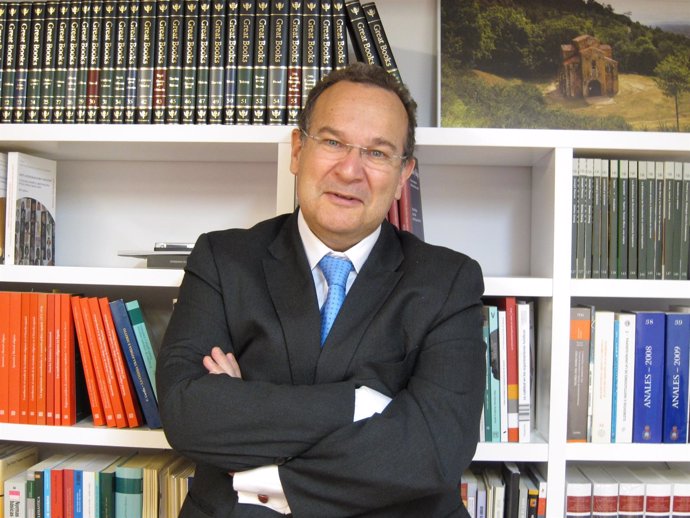El rector de la UNIR, José María Vázquez, en entrevista a EP La Rioja