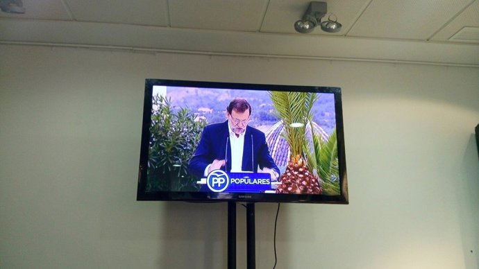 Rajoy en su intervención en Alicante