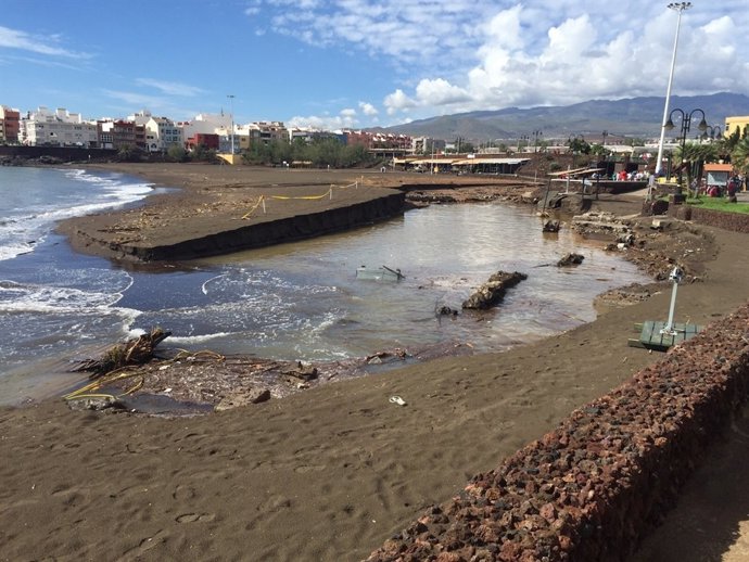 Estado del a Playa de Melenara