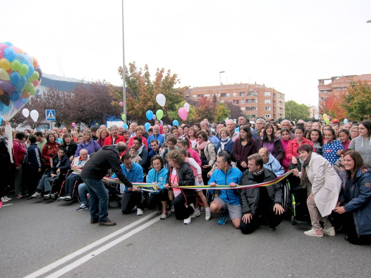 Corte de cinta de la 31ª edición de la marcha ASPACE