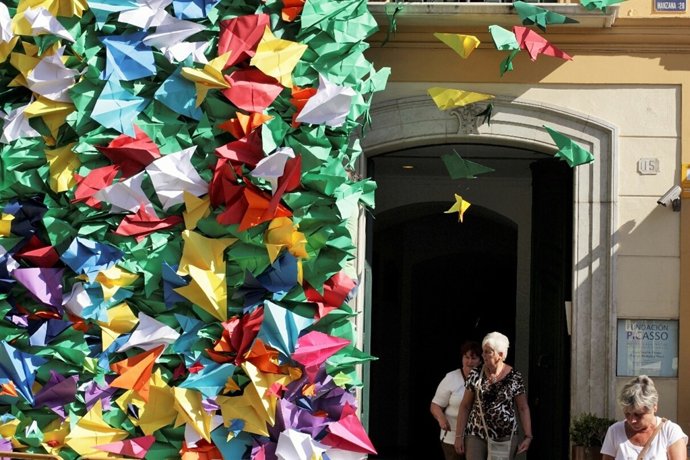 El Ayuntamiento De Málaga Informa: FOTOS PALOMAS PICASSO