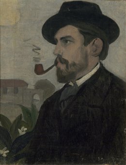 Joaquín Torres-García (Uruguayan. 1874–1949). 'Autorretrato' (Self-portrait).