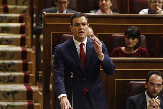 Pedro Sánchez en el Congreso