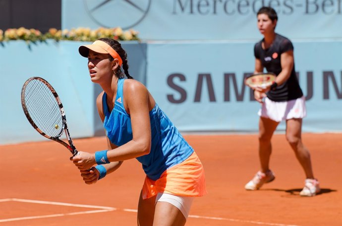 Carla Suárez y Garbiñe Muguruza 