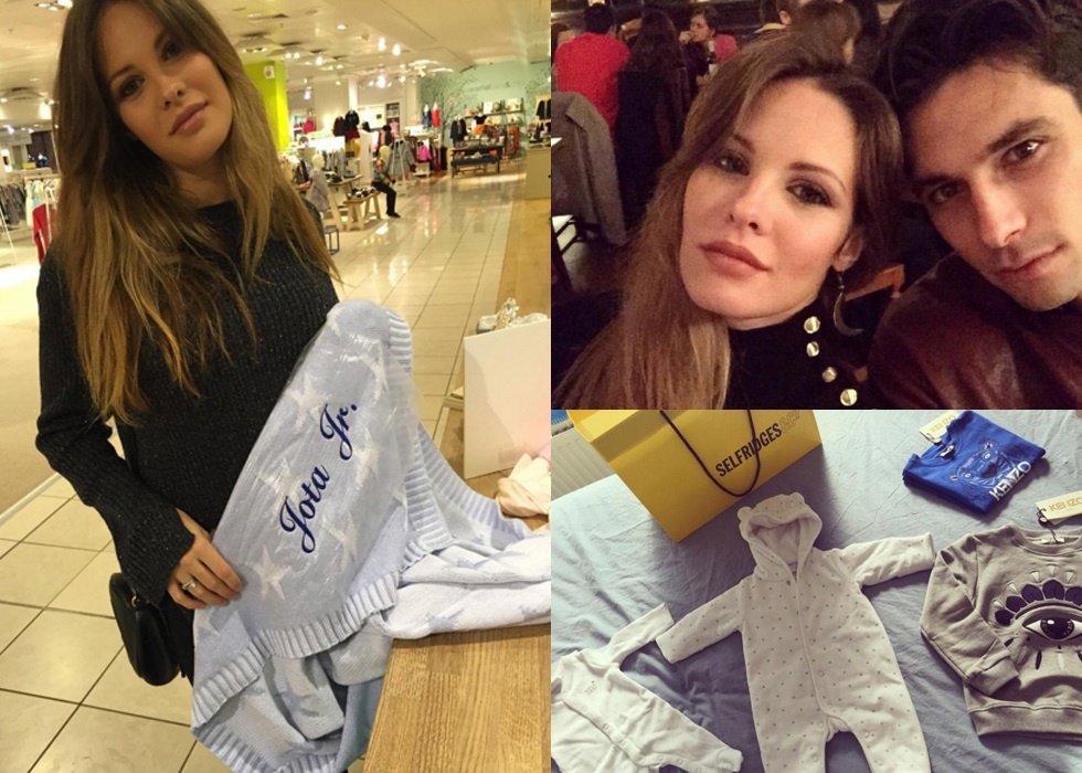 Jessica Bueno y Jota Peleteiro de compras para el pequeño Jota Jr.
