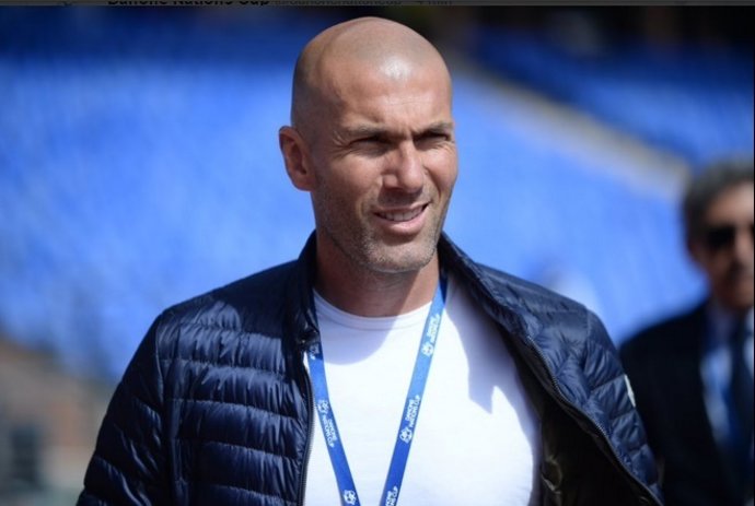 Zinedine Zidane Marruecos Danone Nations Cup