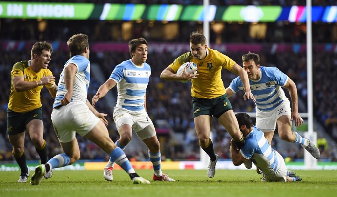 Australia rompe el sueño de Argentina en el Mundial de rugby