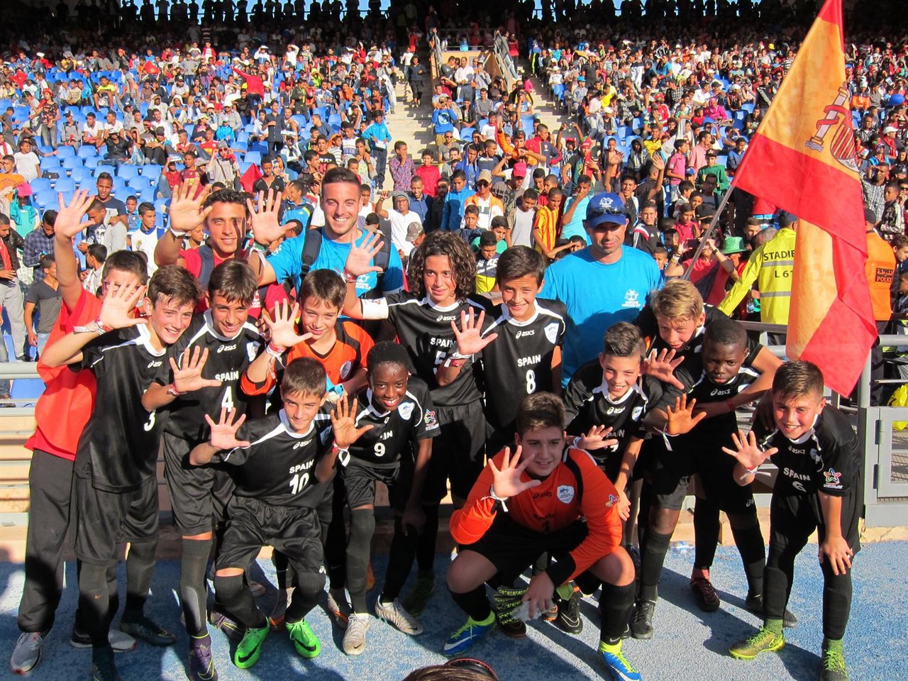 España se luce en Marrakech y termina quinta en la Danone Nations Cup