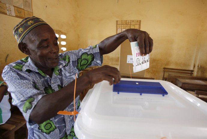 Elecciones presidenciales en Costa de Marfil, África