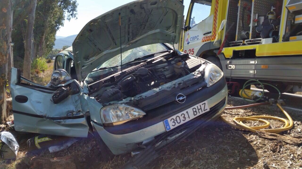 Accidente de tráfico en Cádiz