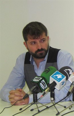 El candidato de Ahora en Común Salamanca, Javier Laso