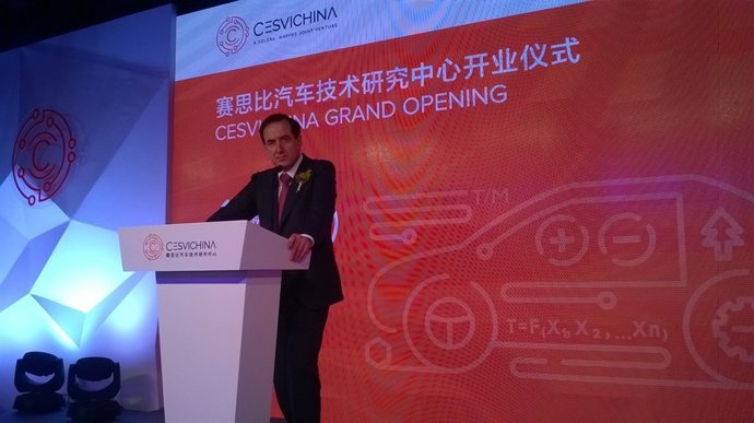 Inauguración de CESVI China