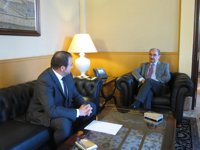 Lambán ve "mínima" la discrepancia entre PSOE y ZEC