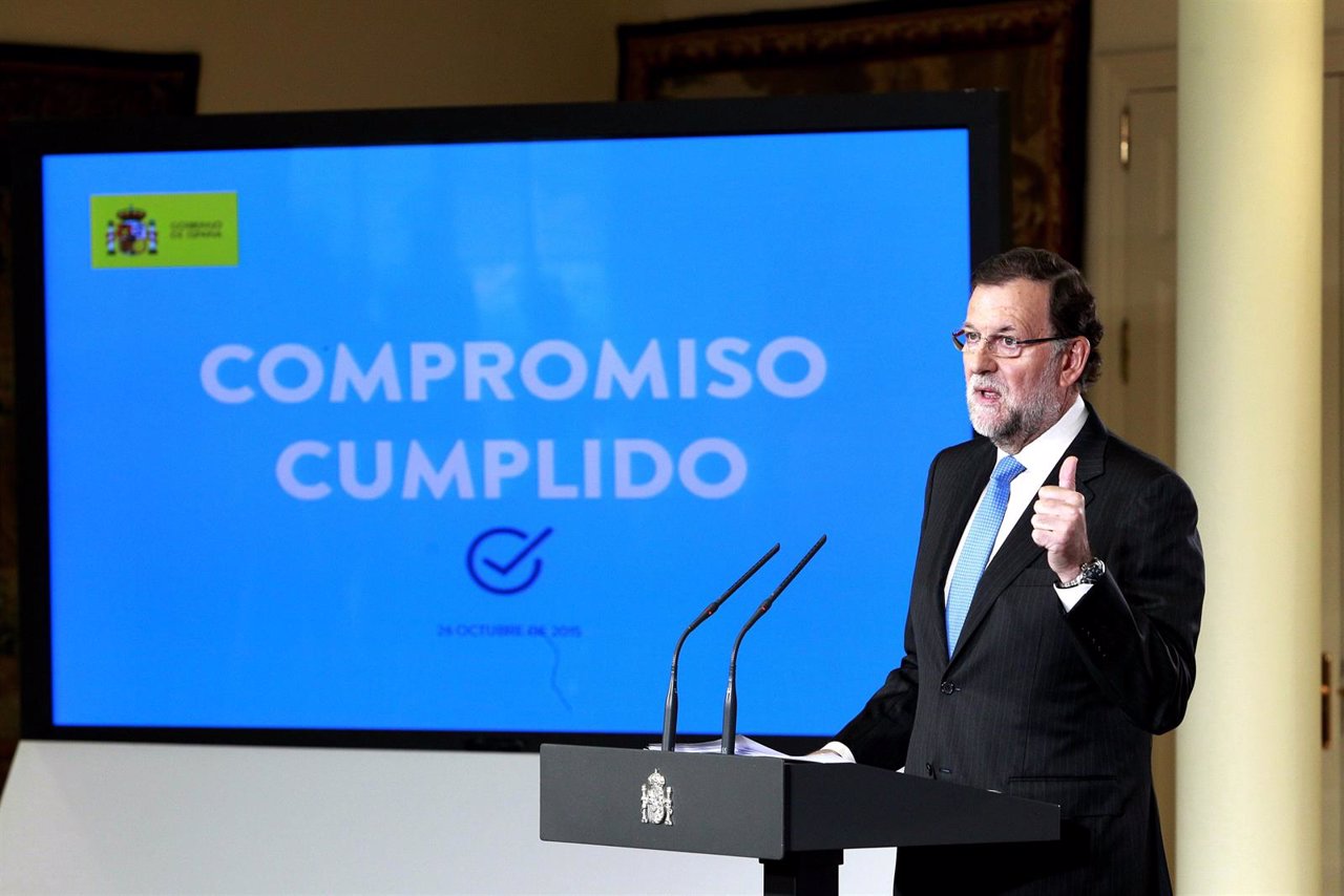 Rajoy comparece en Moncloa