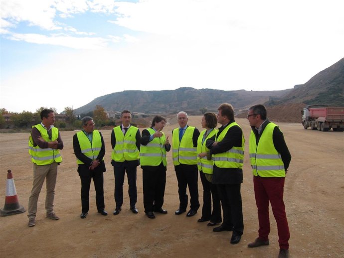 Visita enlace N-232 con AP-68 en Recajo