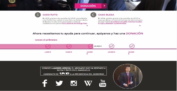 Crowdfunding de UPyD