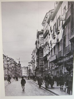 Una de las imágenes de 'Zaragoza 1930. La ciudad en la fotografía de Loty'