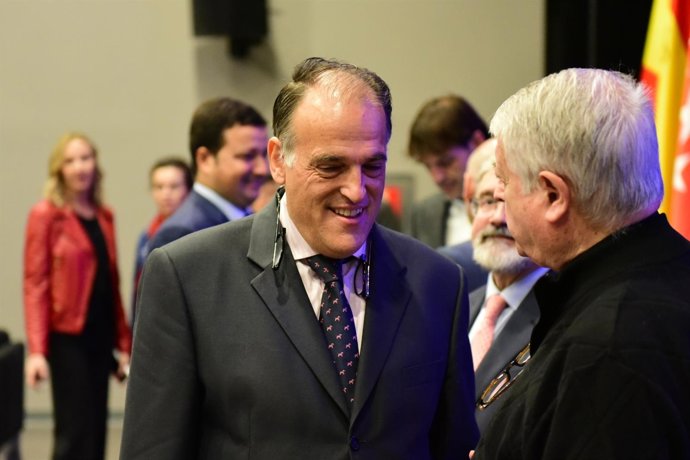  Javier Tebas En El Evento Futura Aficion LA LIGA 